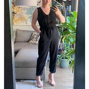 Atmosphere / Tie-Waist Zipped Jumper